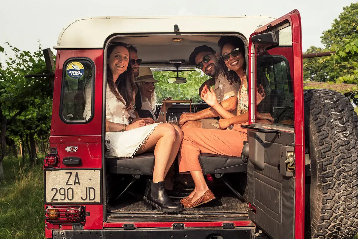 4x4 Vineyard Tour with WineTasting Experience