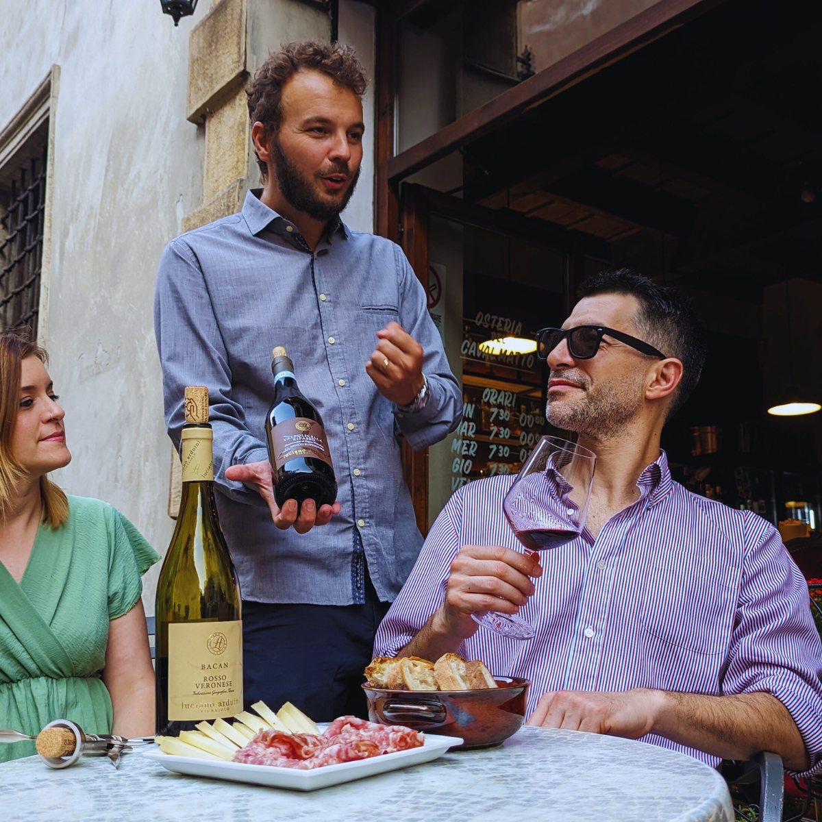 Easy Wine Tasting in Verona City Center