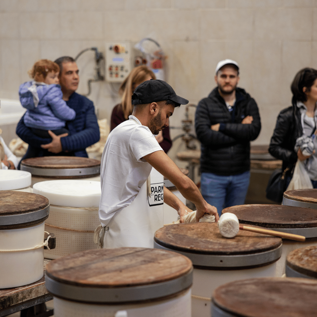 Parmesan Cheese Factory near Modena: Tasting & Tour