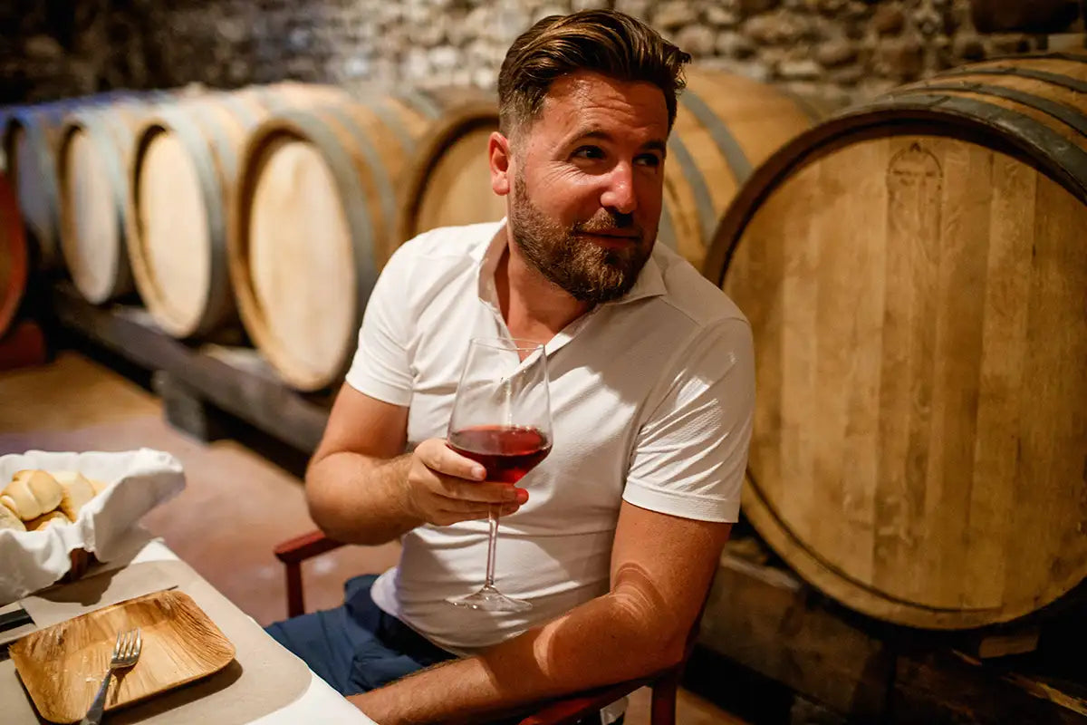 Tour and tasting of barrel aged-wines in Valeggio