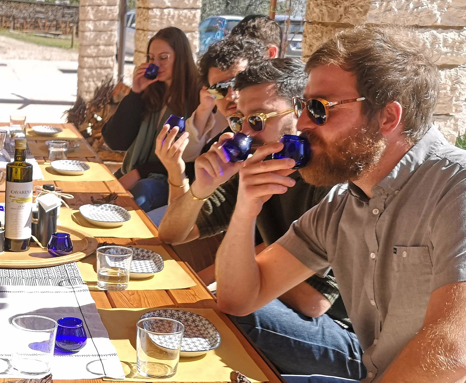 Olive oil tasting on the hills of Valpolicella