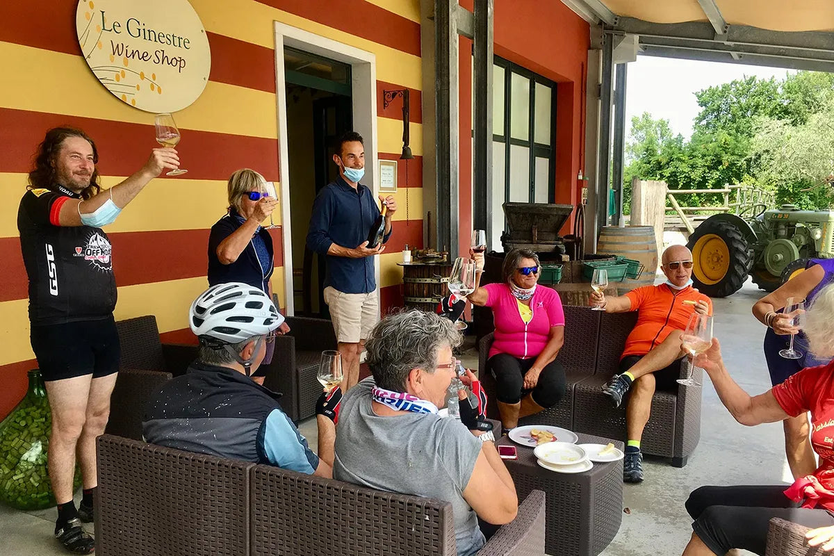 E-Bike tour and wine tasting in Lazise