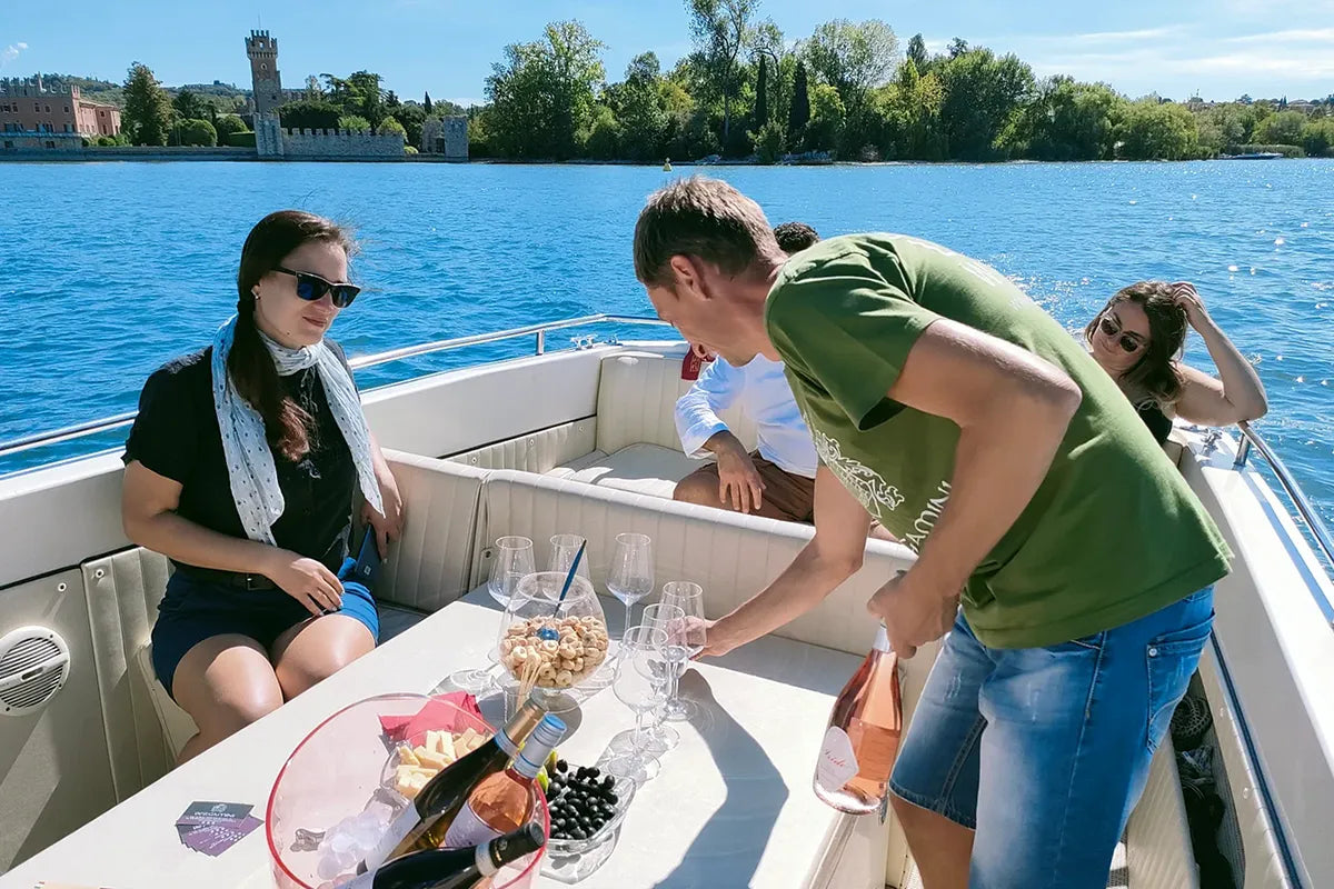 Private Boat Tour with Wine Tasting from Lazise