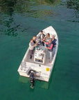 Private boat tour with wine and fish aperitif from Garda